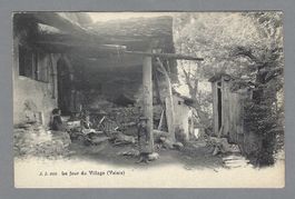 VALAIS, *, LE FOUR DU VILLAGE, ANIMÉE, TRÈS BELLE CARTE