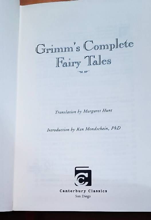 Bücher: Grimm's Complete Fairy Tales – Gebraucht aus Bern von sv-trade 4
