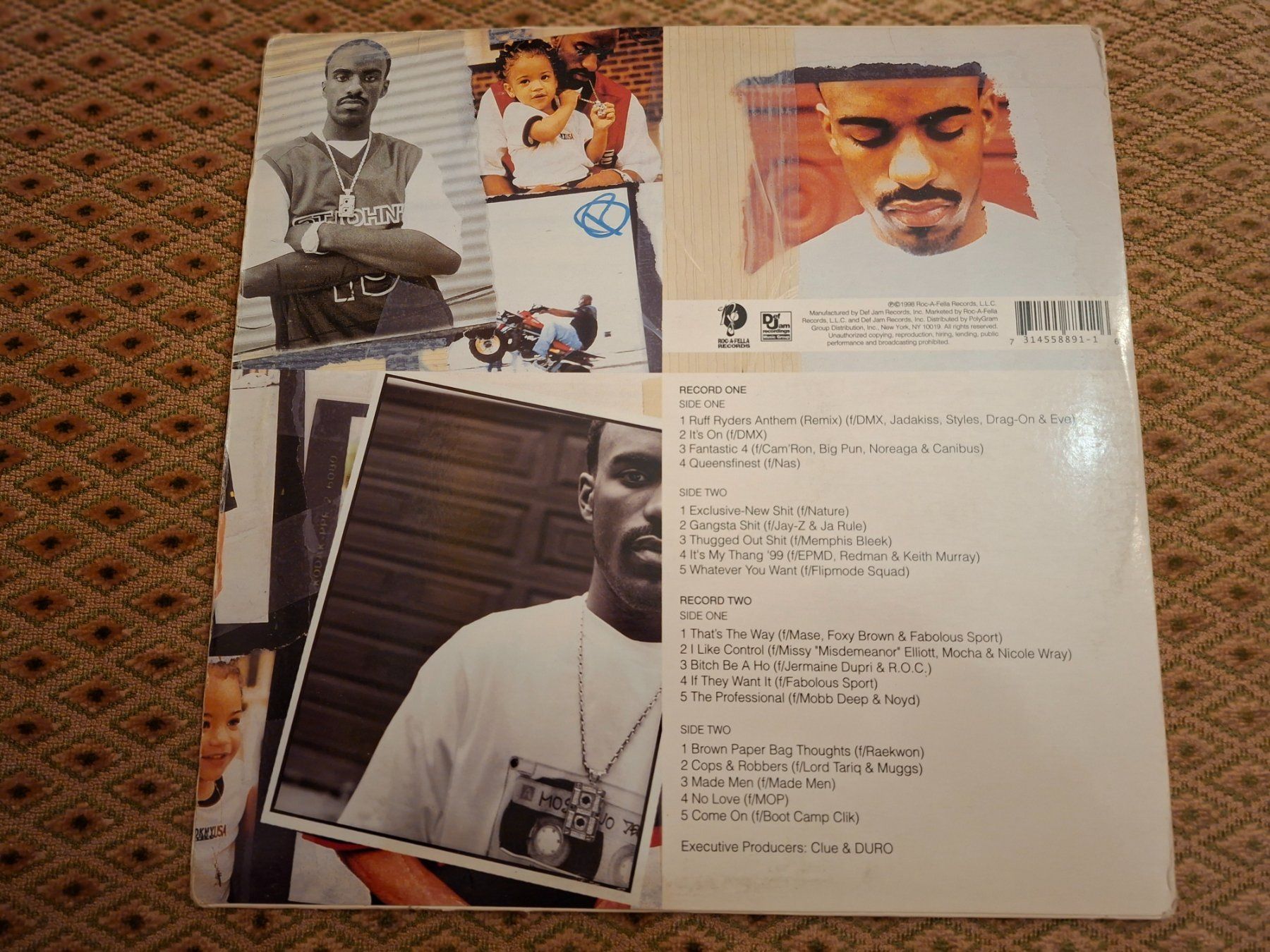 Dischi in vinile: Rap US 2xLp - Dj Clue - The Professional - 1998 – Usato da Bernex venduto da Wannabehasbeen01 1