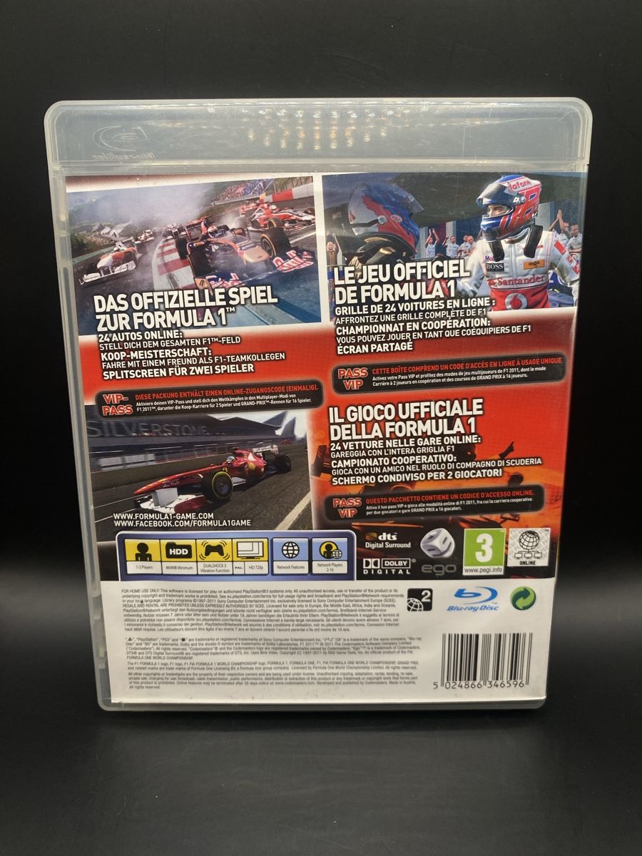 Giochi: PS3 Formula 1 2011 – Usato da Kirchberg BE venduto da swiss_slab 1
