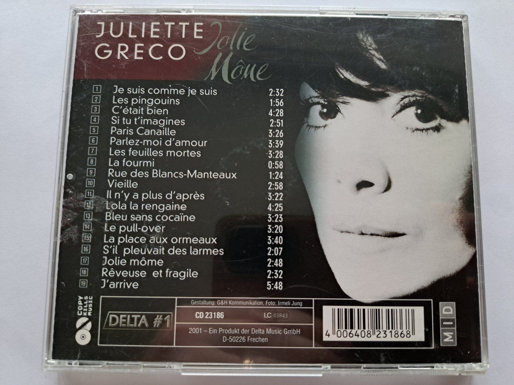 CD: Cd Juliette Gréco - Jolie môme  – Usato da Pully venduto da bro_n52j 1