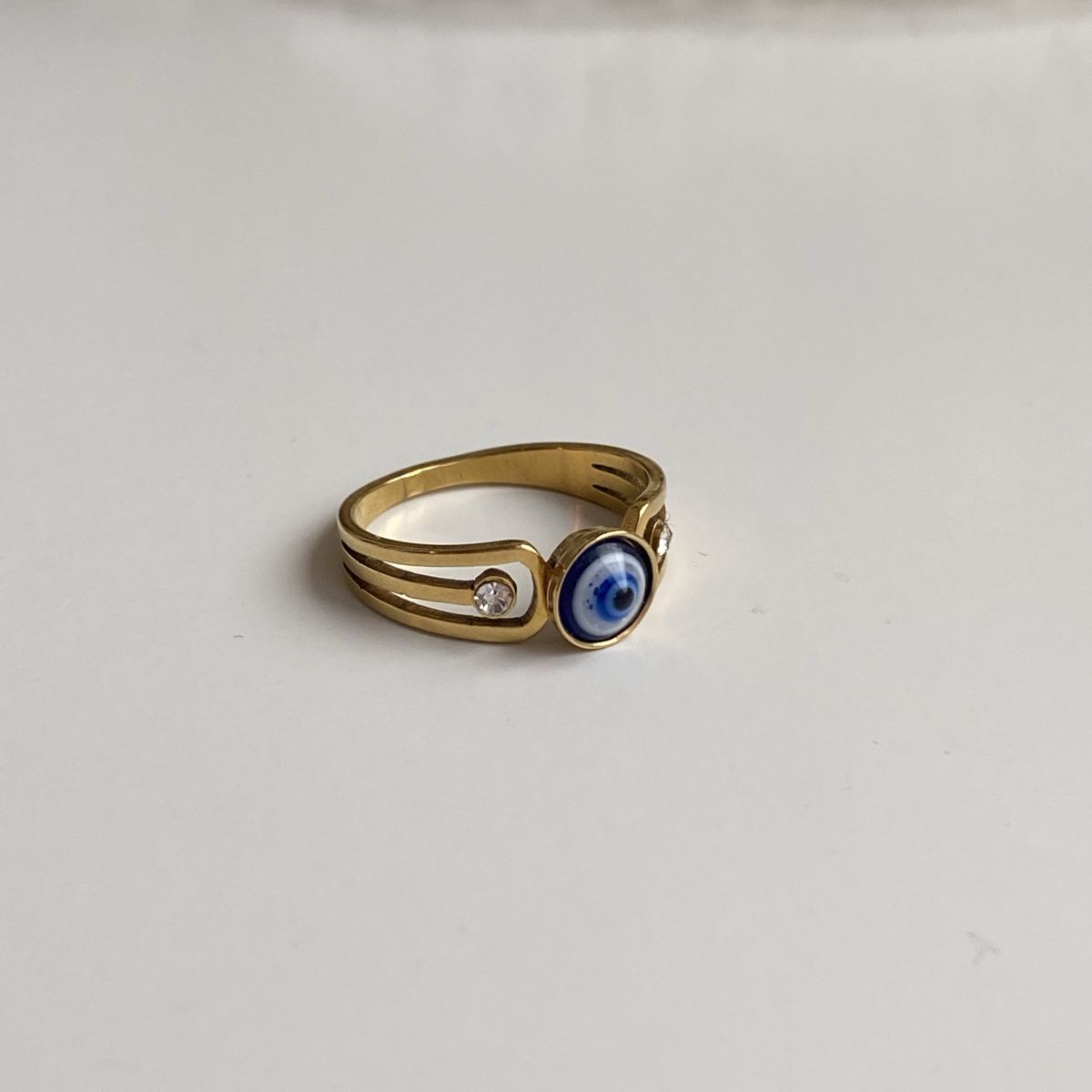 Anelli: 18KGP Nazar Auge Ring – Nuovo (secondo la descrizione) da Givisiez venduto da dor_xb9k 2
