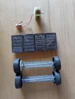 Bastelset Solarauto mit Solarzelle, Motor und Räder / Achsen
