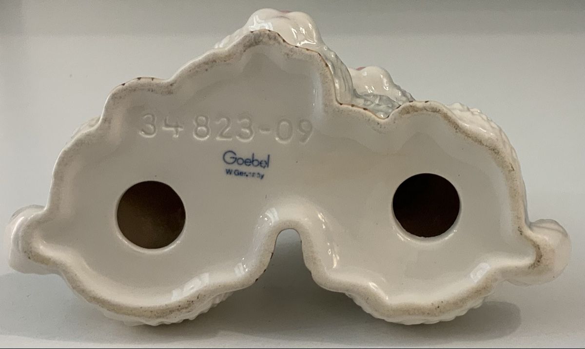 Statuette: Duo de lapin blanc by Goebel – Usato da rolle venduto da Tontonjulot 2
