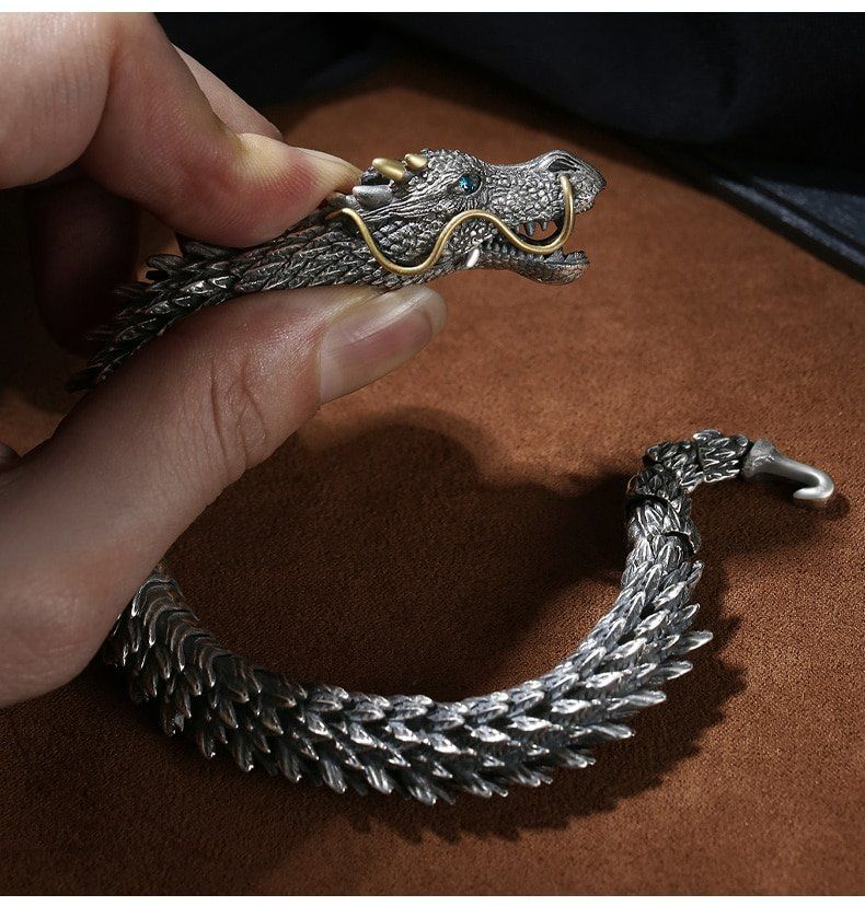 Bracciali & Braccialetti: Herren Armband Dragon 24cm – Nuovo e nell'imballaggio originale da Uerkheim venduto da Kaufoption 2