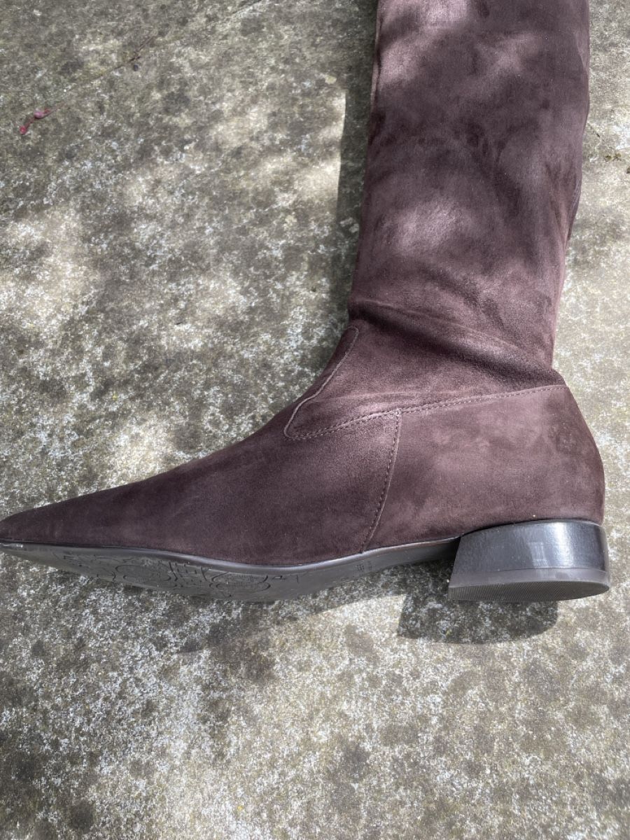 Scarpe da donna: Braune Wildleder Stiefel Grösse 39 – Nuovo (secondo la descrizione) da Zürich venduto da Galfran 6