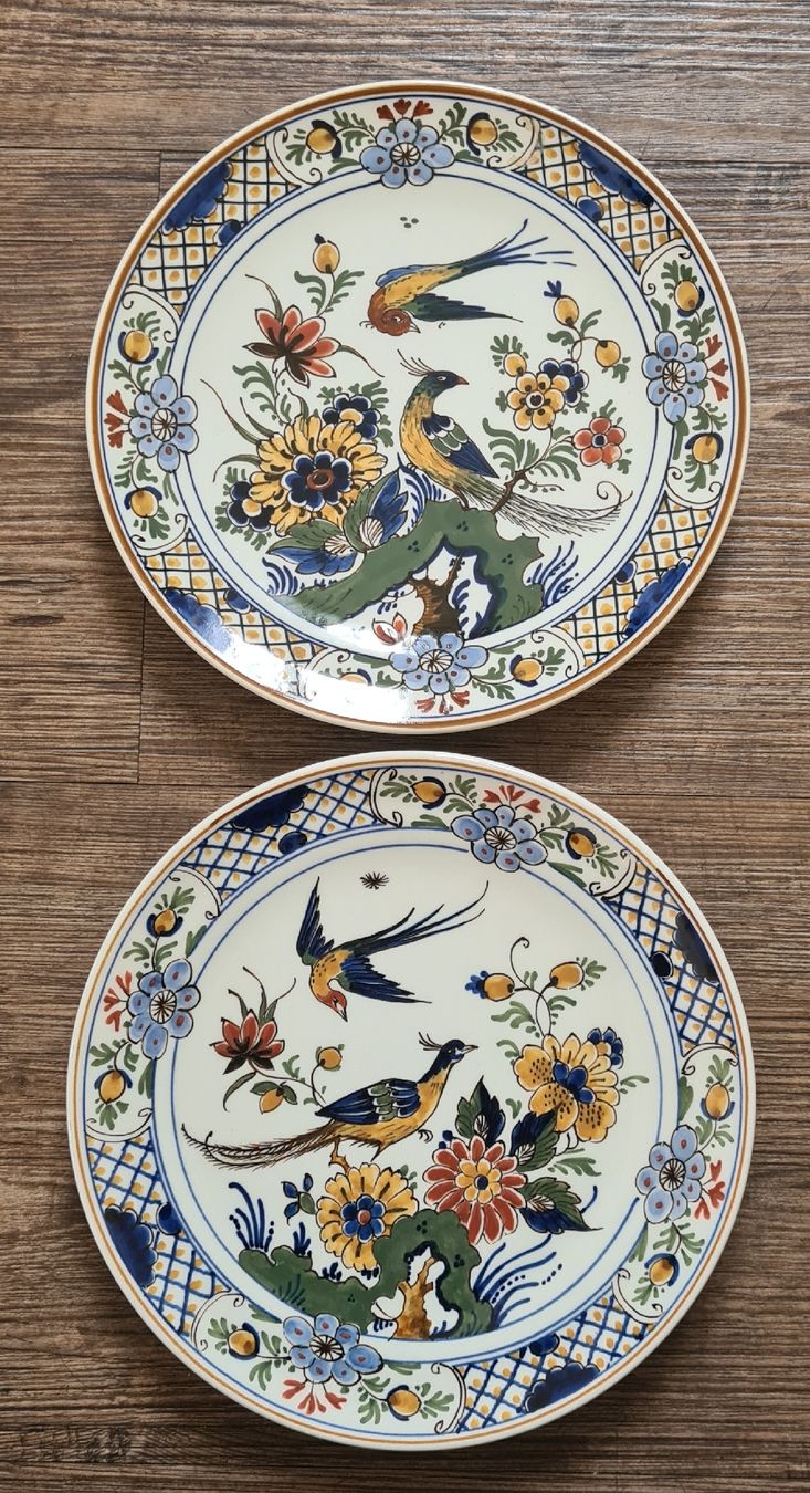 Piatti: Wandteller-Set Delft, "De Porceleyne Fles", polychrom – Nuovo (secondo la descrizione) da Eschlikon TG venduto da zuzanka80