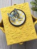 3D Prägeschablone Nr.581, Blumen (Sizzix geeignet)