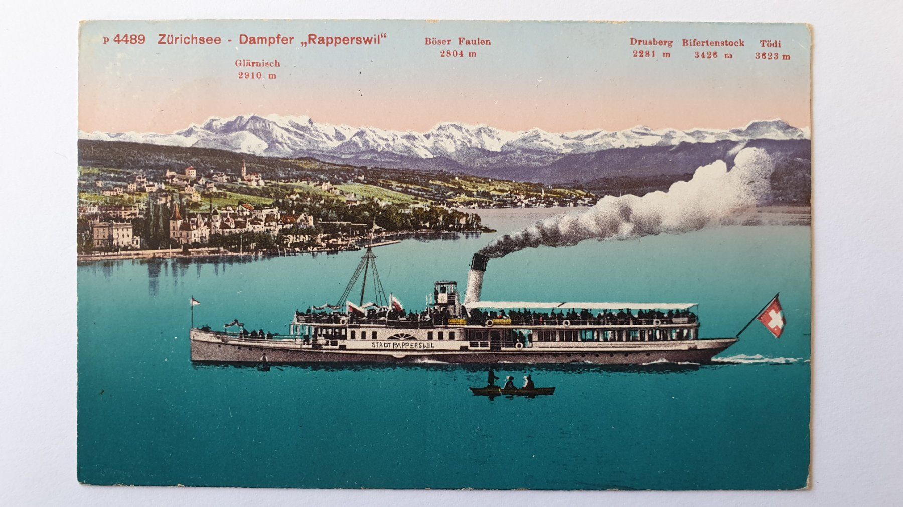 Cartoline postali: Zürich. Schifffahrt. 3 Ansichtskarten. – Usato da Goldach venduto da armando_r 6
