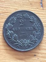 Pièce rare: 2 1/2 Centimes Luxembourg 1854! Collection💰