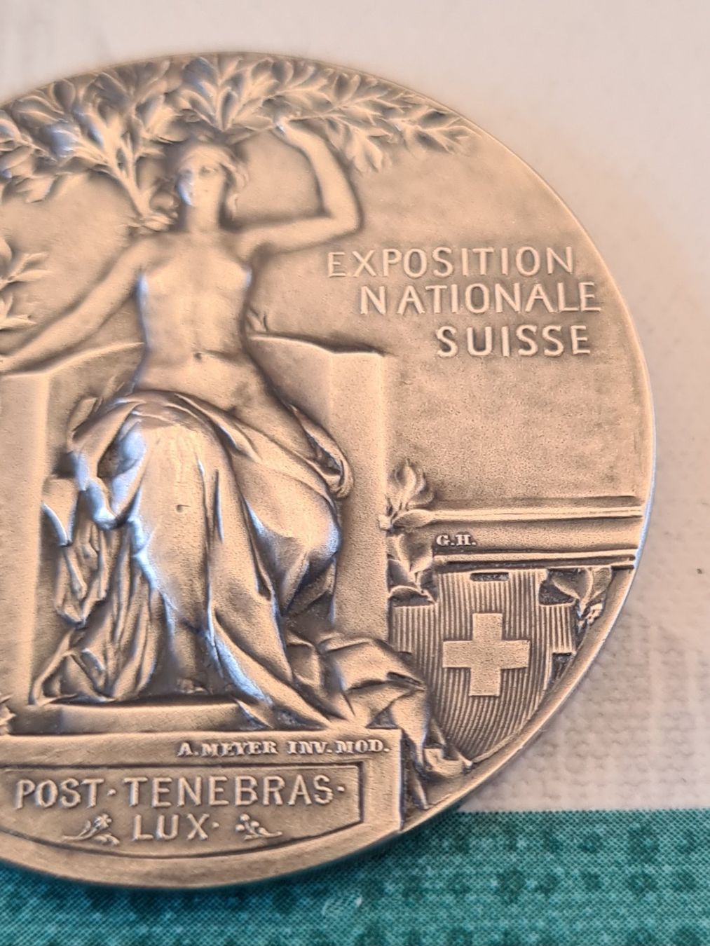 Médailles: Médaille Exposition Nationale Genève 1896 – D'occasion à Estavayer-Le-Lac par limo-nade 2