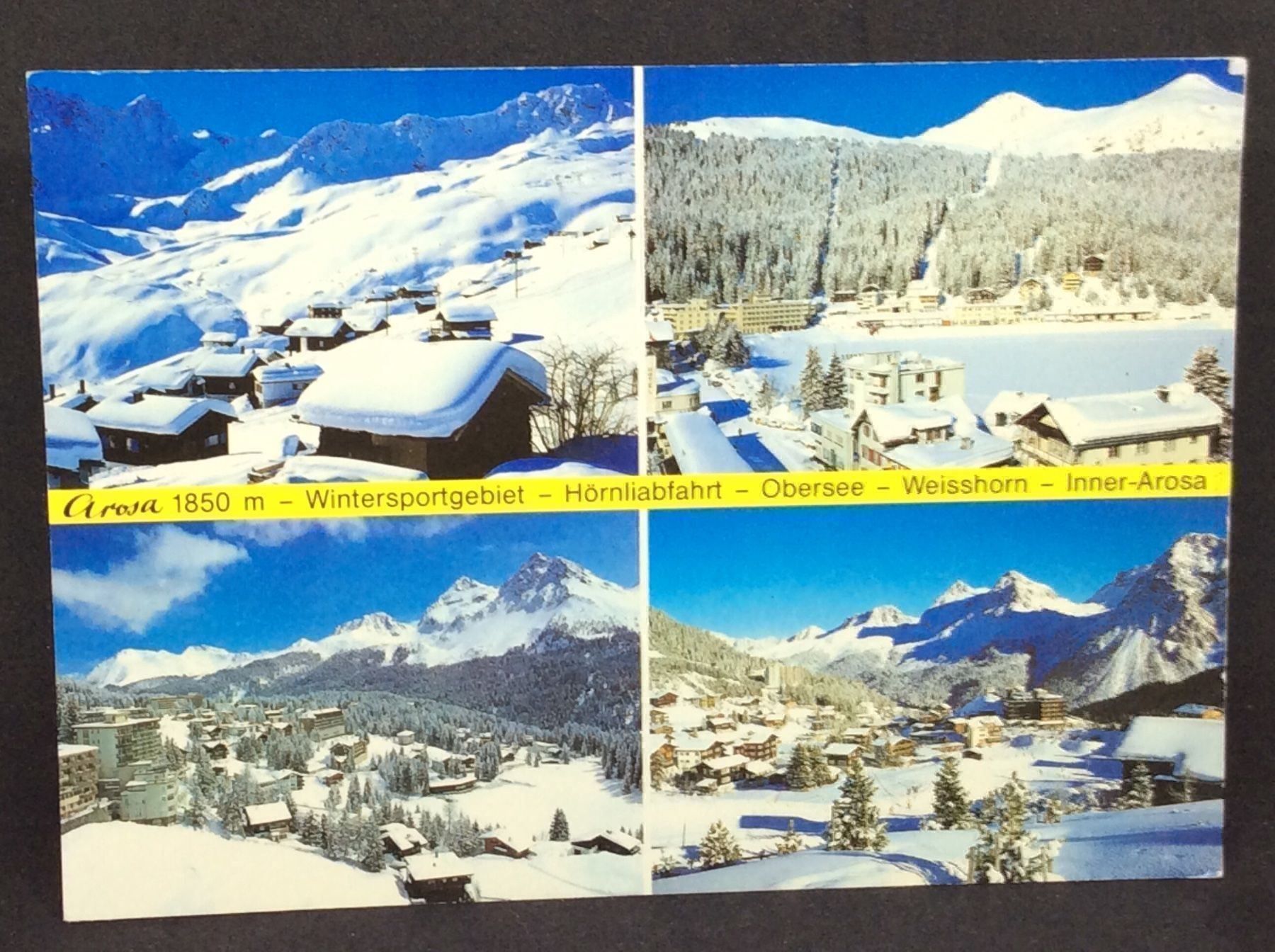 Ansichtskarten: Arosa – Gebraucht aus Widnau von Brusi9
