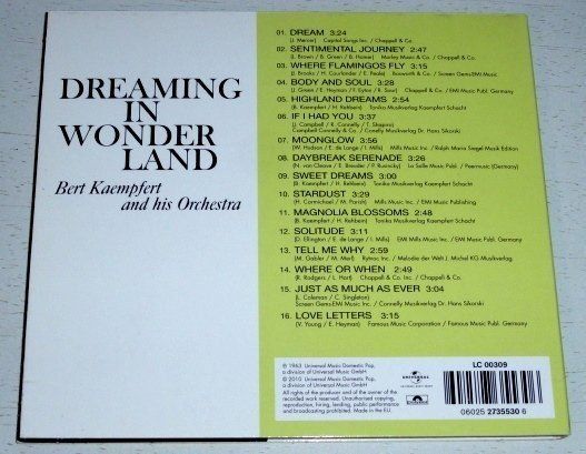 CD: Bert Kaempfert [Polydor] include "Where or When" – Usato da Unterbäch VS venduto da cond 1