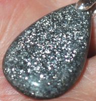 Anhänger L-3266 – Schwarze Sonnenstein 29x17mm