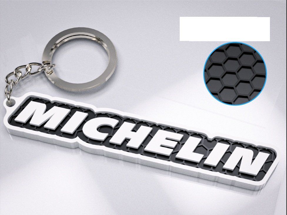 Michelin Schlüsselanhänger & - bänder: ⭐ Michelin Logo Schlüsselanhänger – Neu und originalverpackt aus Flawil von Click.Shop