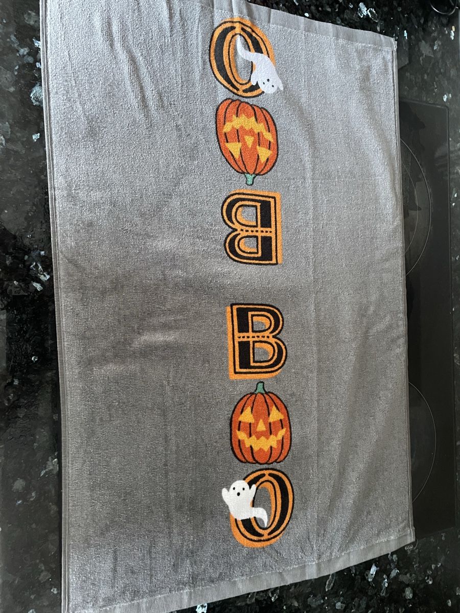 Strofinacci: Halloween Kitchen Towels, Eek Boo – Nuovo e nell'imballaggio originale da Buttikon SZ venduto da trzurigo 2