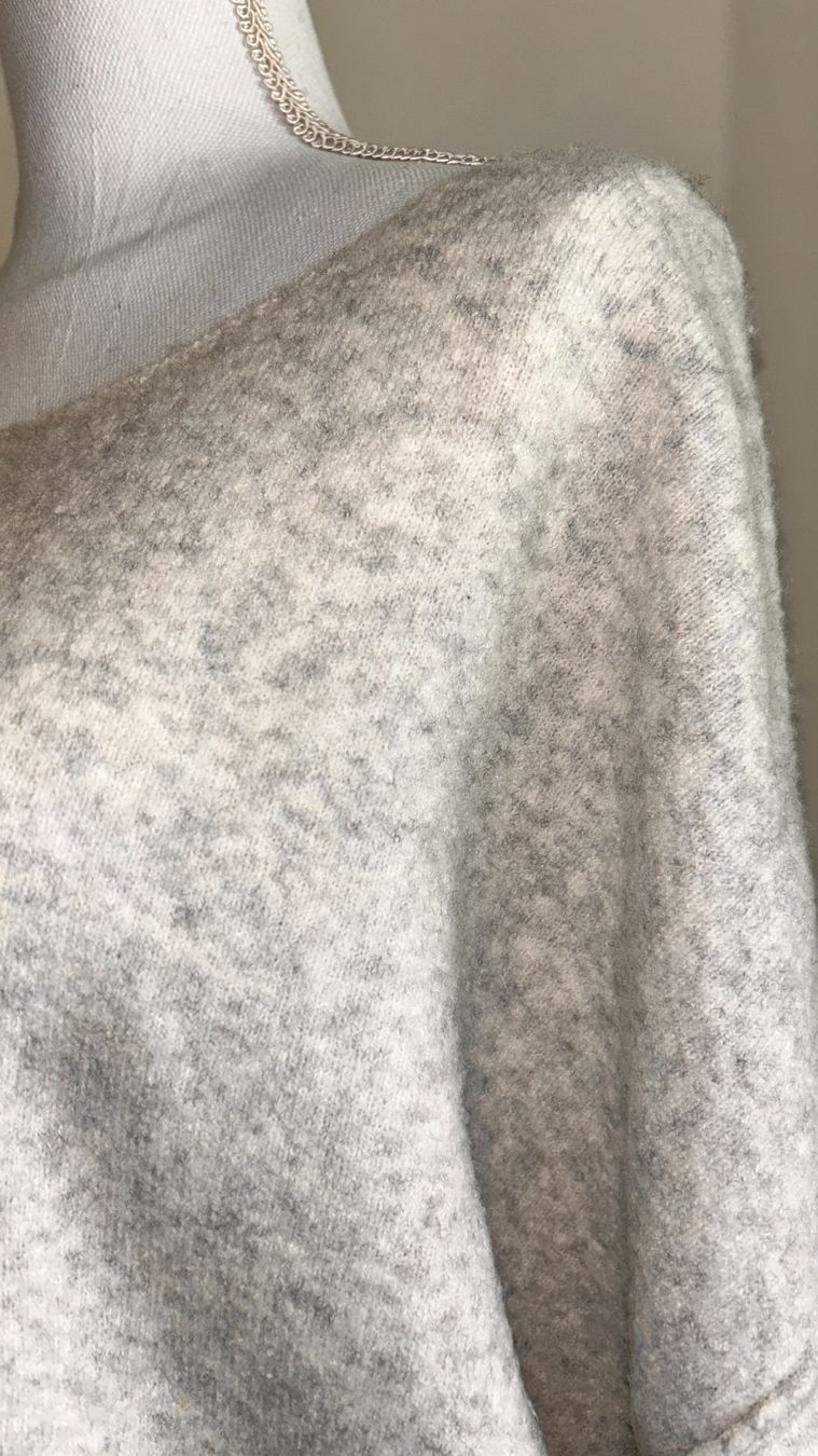 Maglioni & Felpe: Pullover DAMSVILLE von AMERICAN VINTAGE, hellgrau, M/L – Usato da Kreuzlingen venduto da peetzii 4