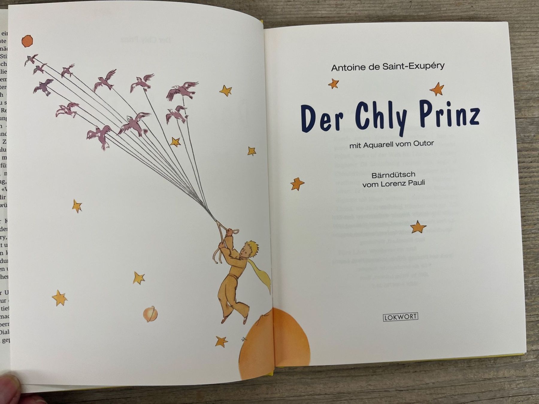 CH - Mundart: Der Chly Prinz uf Bärndütsch vom Lorenz Pauli (Gebraucht ...