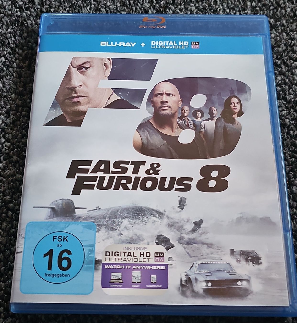 Tutti i DVDs: Fast & Furious 8 - Blu-Ray  – Usato da Ruswil venduto da jan_bxl5