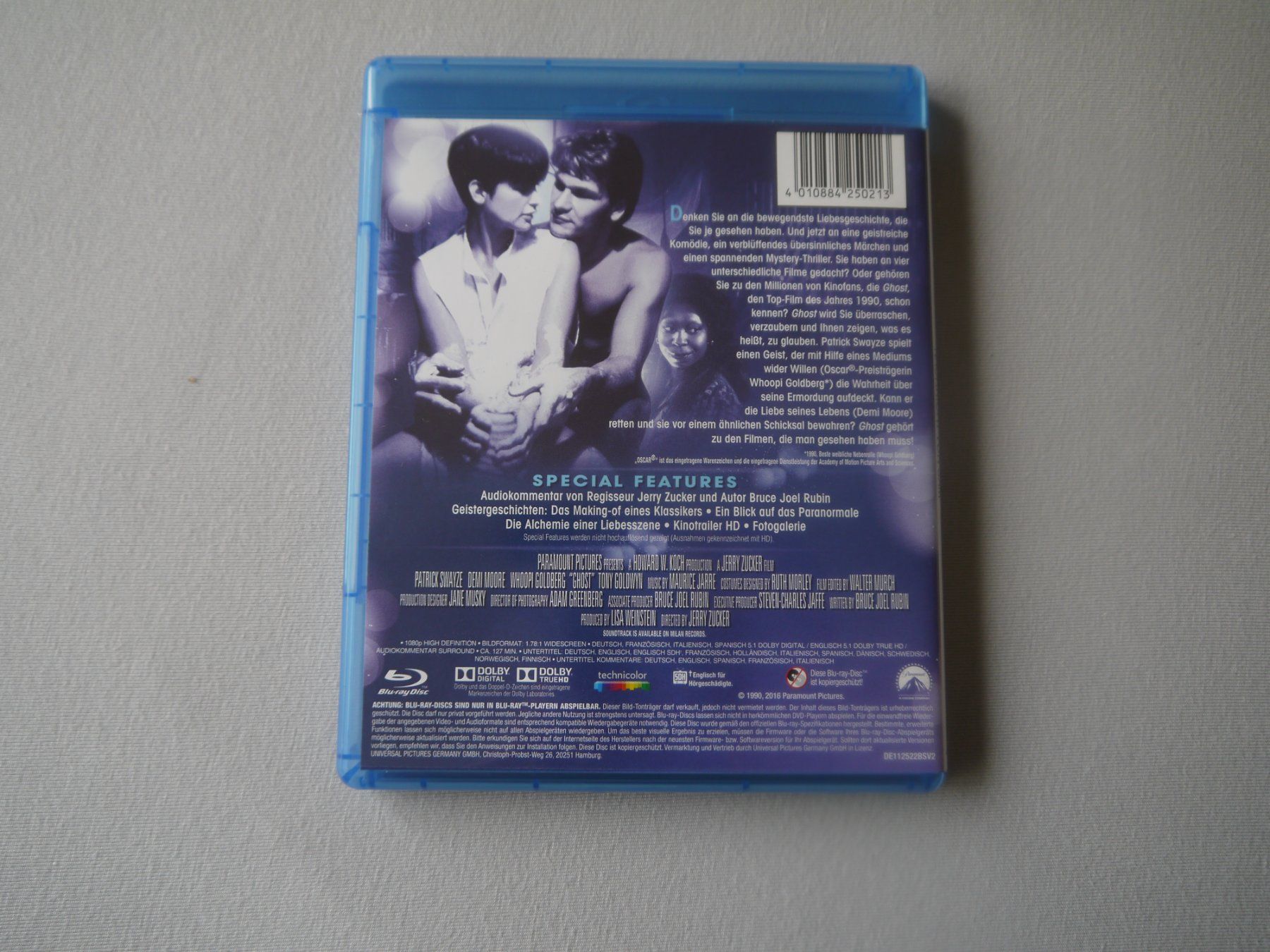 Tutti i DVDs: GHOST- Nachricht von Sam(1990) - Patrick Swayze/Demi Moore – Usato da Hagendorn venduto da Blaf 1