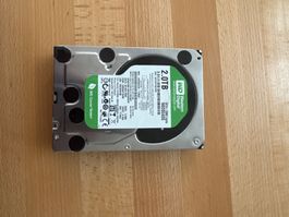 Western Digital 2TB Caviar Green Festplatte SATA guter Zu...