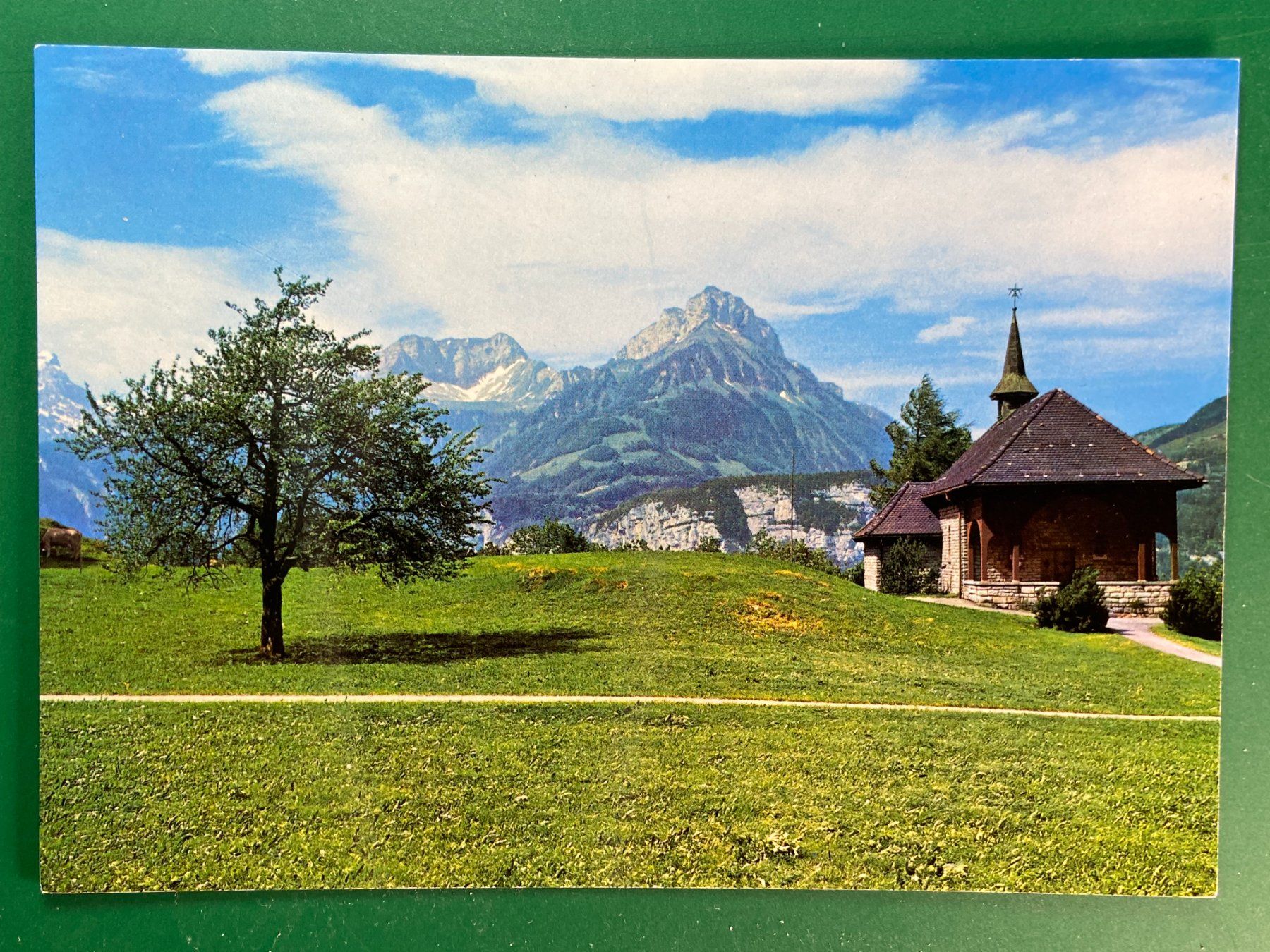 Cartoline postali: Morschach - Marienkapelle – Usato da Steg VS venduto da danwer74