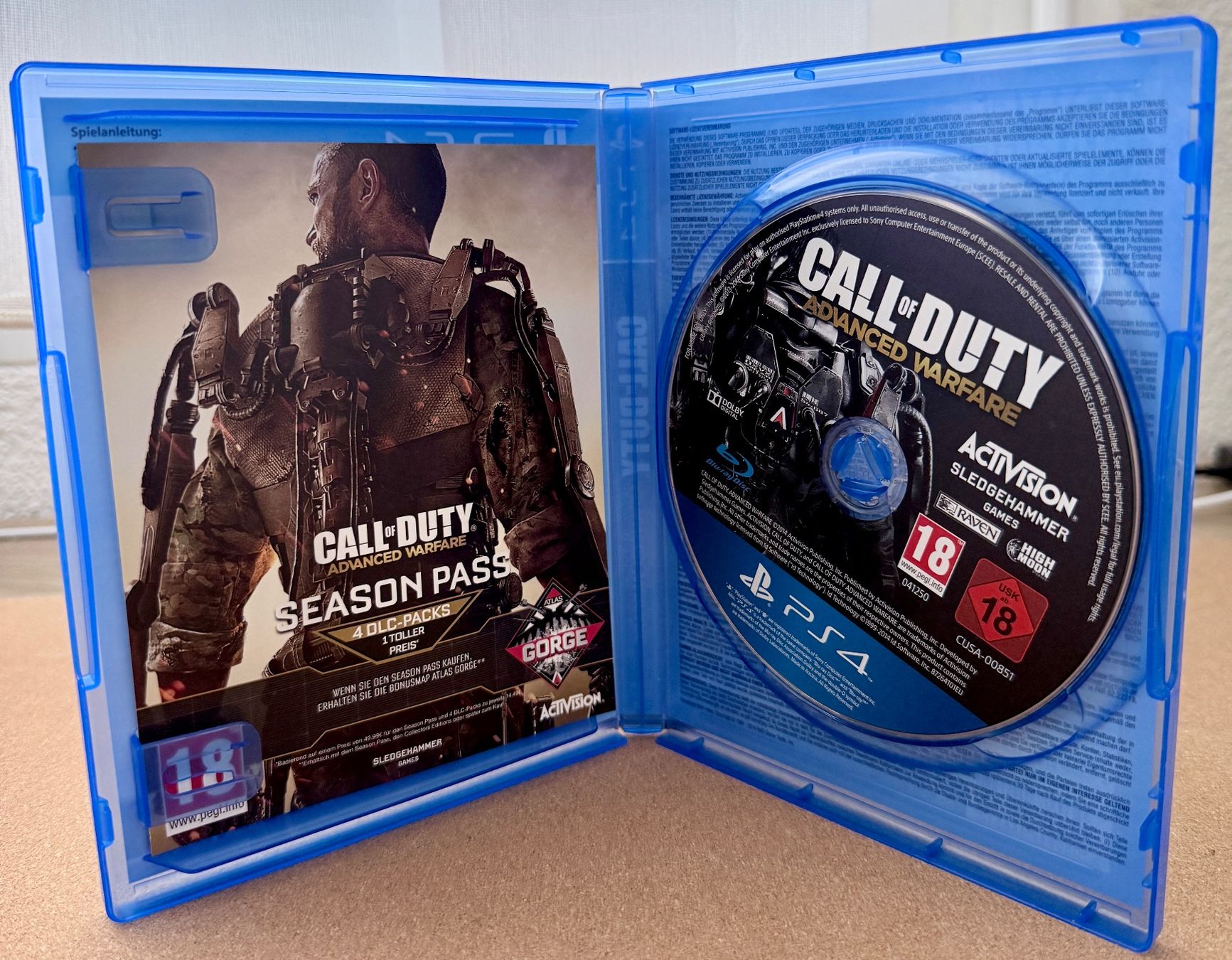 Sony Spiele: PS4/PS5 COD Call of Duty Advanced Warfare (PEGI) – Gebraucht aus Dintikon von Onomichio-Kun 2