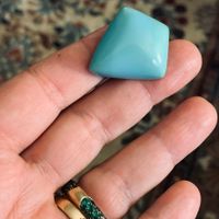 Top Natural Persian Turquoise 48.65cts High End Color Big!