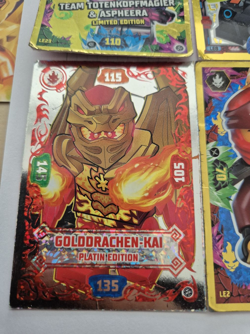 Carte collezionabili: Lego Ninjago Karten Set limitierte Edition – Usato da Altendorf venduto da caj_hry2 3