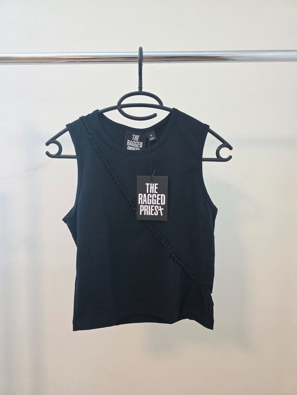 Top: Schwarzes Top The Ragged Priest – Nuovo (secondo la descrizione) da Rothenfluh venduto da sel_j856
