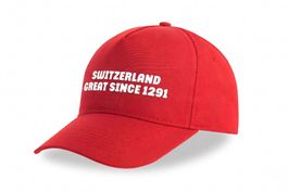 Cap SWITZERLAND GREAT SINCE 1291  (Fabrikneu)