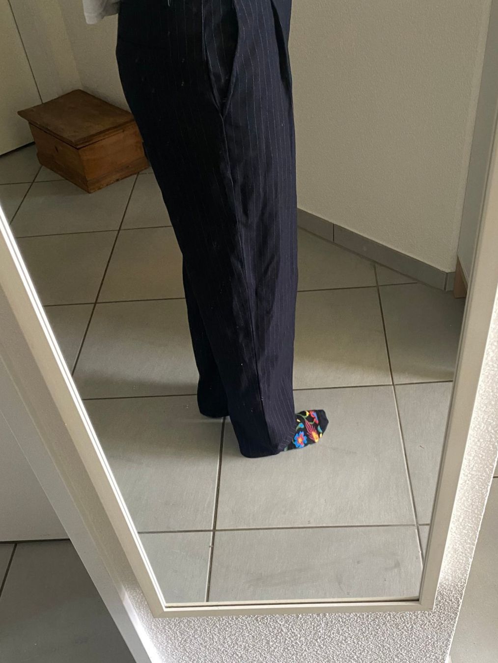 Pantaloni: Common Market Pinstripe Pants – Usato da Pfungen venduto da car_7l8r 3