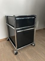 USM Rollcontainer / Bürocontainer Schwarz