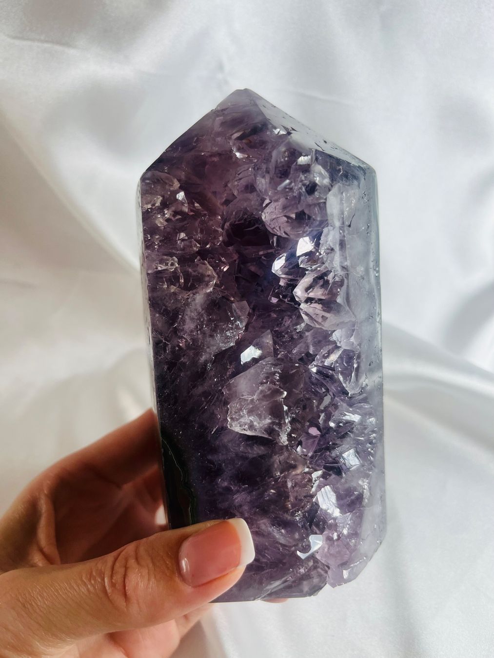 Minerali & Pietre curative: Amethyst Kristall Turm - 13cm, 865g – Nuovo e nell'imballaggio originale da Zürich venduto da unique2010 5