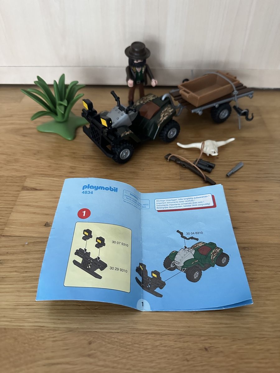 Playmobil Giocattoli: Playmobil 4834 - Wilderer Quadgespann – Usato da Feuerthalen venduto da Baggiomania 1