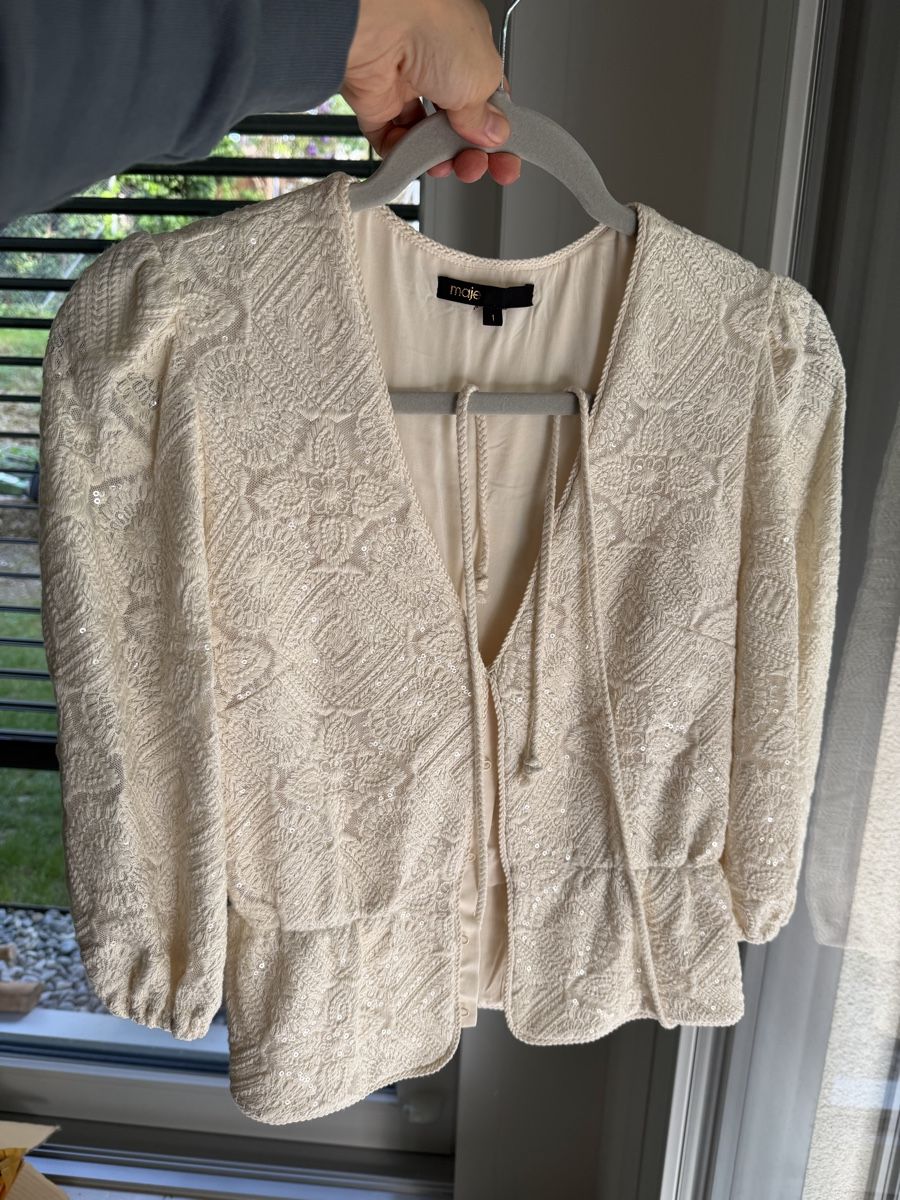 Maje Camicette: Maje blouse - lace , S size – Nuovo (secondo la descrizione) da Corsier GE venduto da Karol_save_planet 2