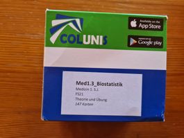 Medizinstudium Biostatistik Lernkarten Karteikarten COLUNIS