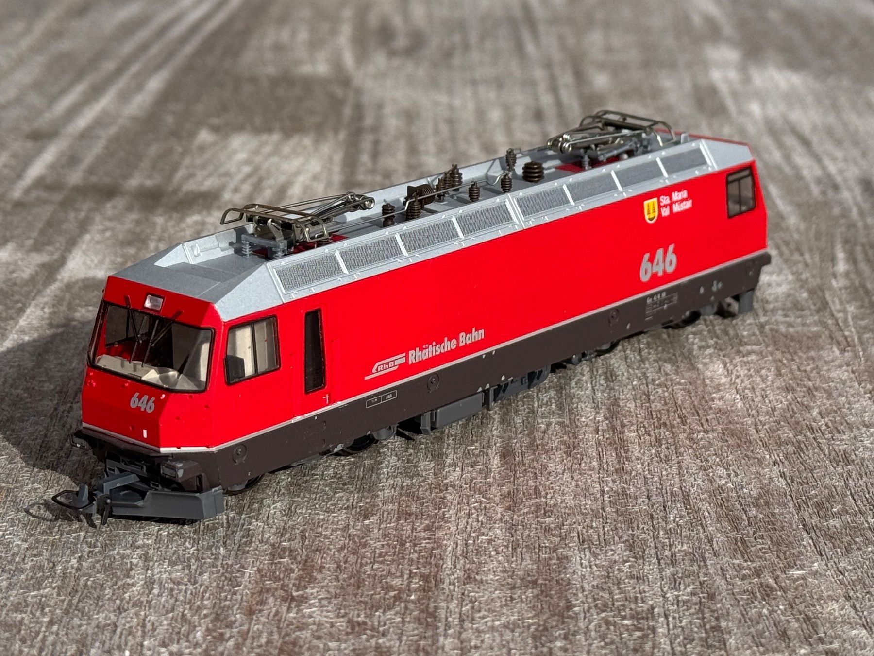 Rhb Bemo 1259 106 Ge 4/4 III 646 St.Maria Val Müstair LED