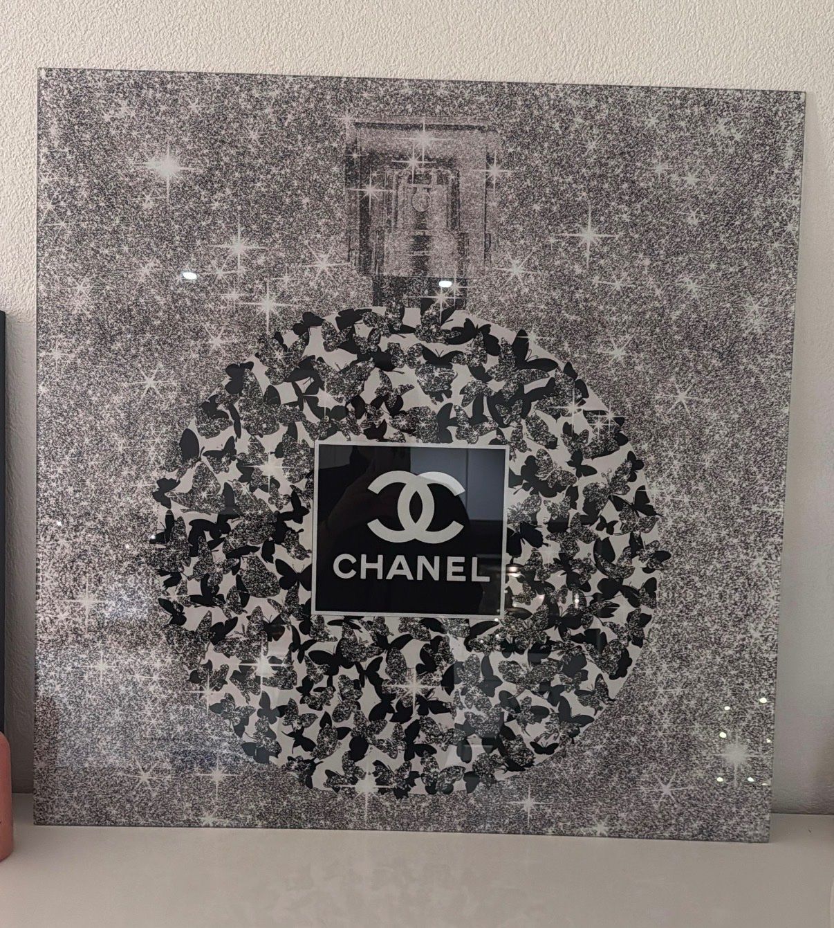Foto & Immagini: Neu Chanel Bild, Wandbild Schmetterlinge – Nuovo e nell'imballaggio originale da Illnau venduto da Bigmama14