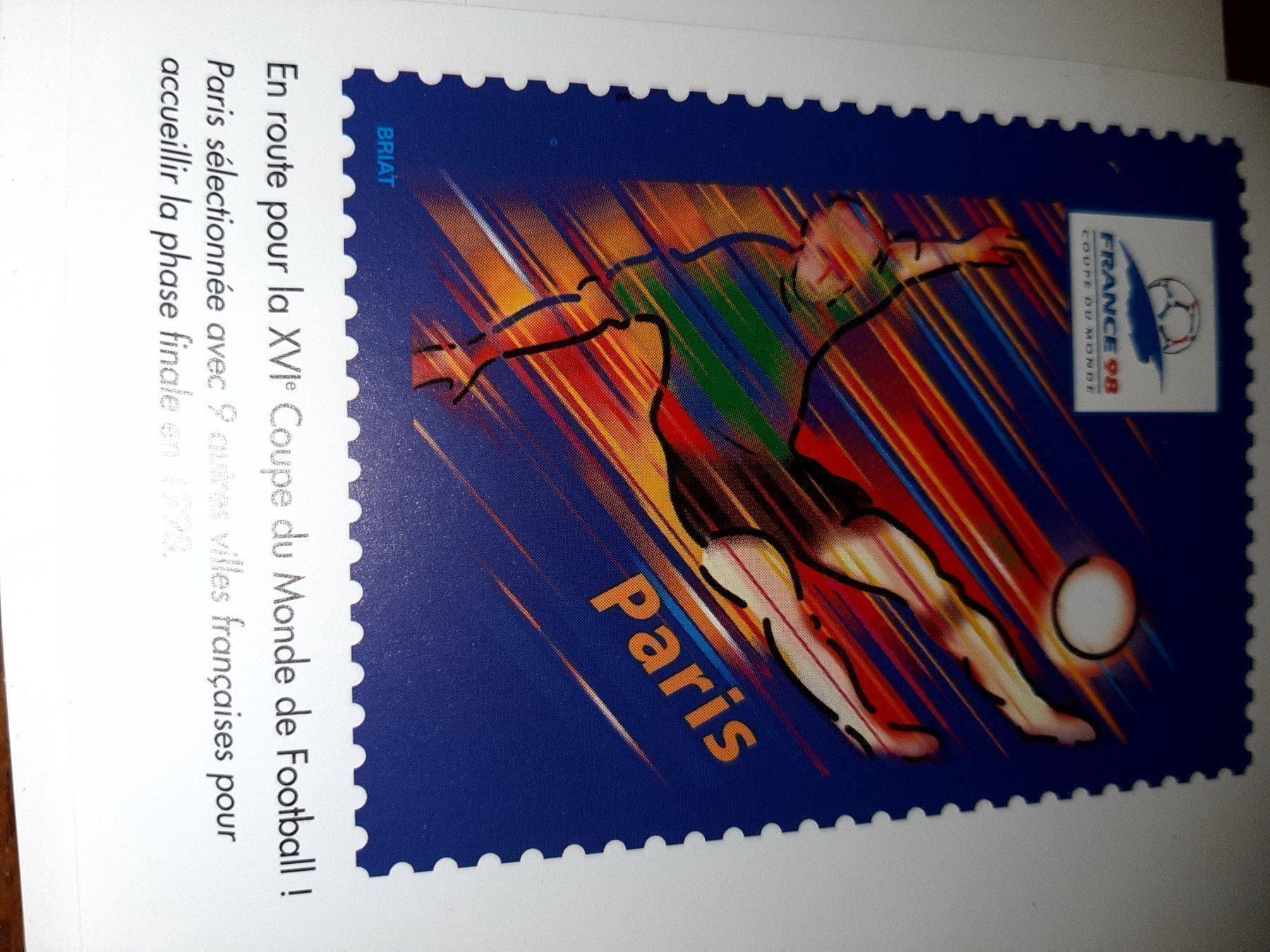 Karten: 9 cartes coupe du monde 1998 – Neu (gemäss Beschreibung) aus Le locle von juliensaran 1