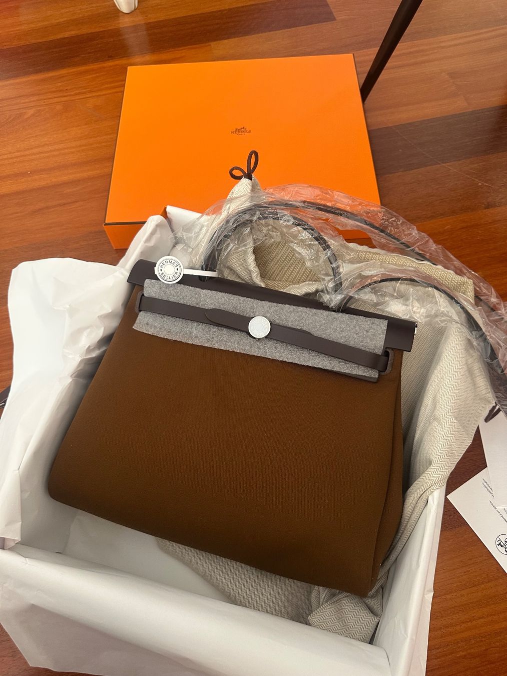 Hermès Borse da donna: Hermes Herbag 31 retourne bag – Nuovo e nell'imballaggio originale da Kilchberg ZH venduto da cruella