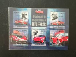 2013 Guine-Bissau Ferrari   Block **  (A583)