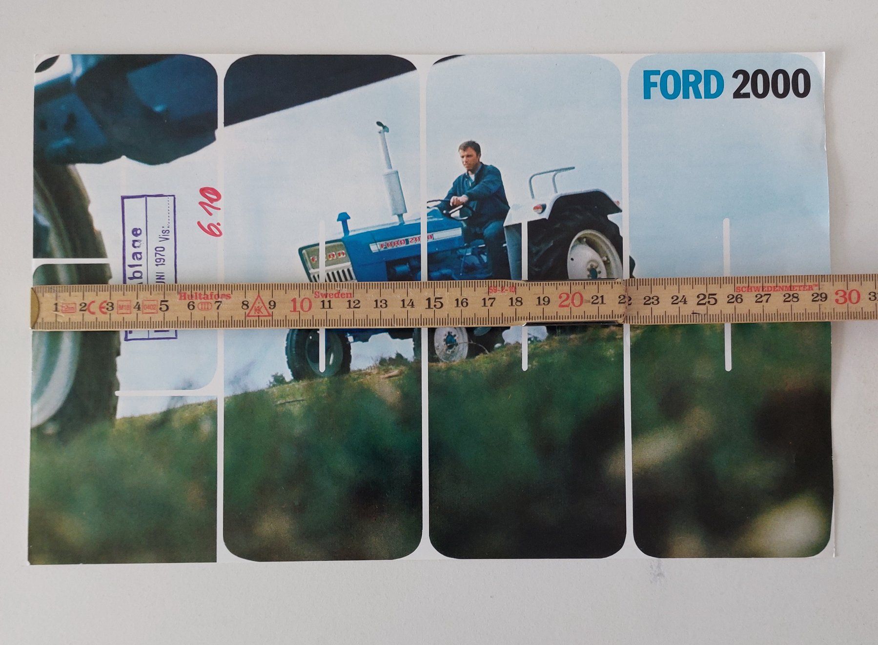 Ford Documenti: Prospekt Traktor Ford 2000 tracteur Ford – Usato da Schenkon venduto da Elbarto007