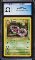 Vintage 1999 Pokemon Fossil Arbok #31 CGC 5.5 EX+