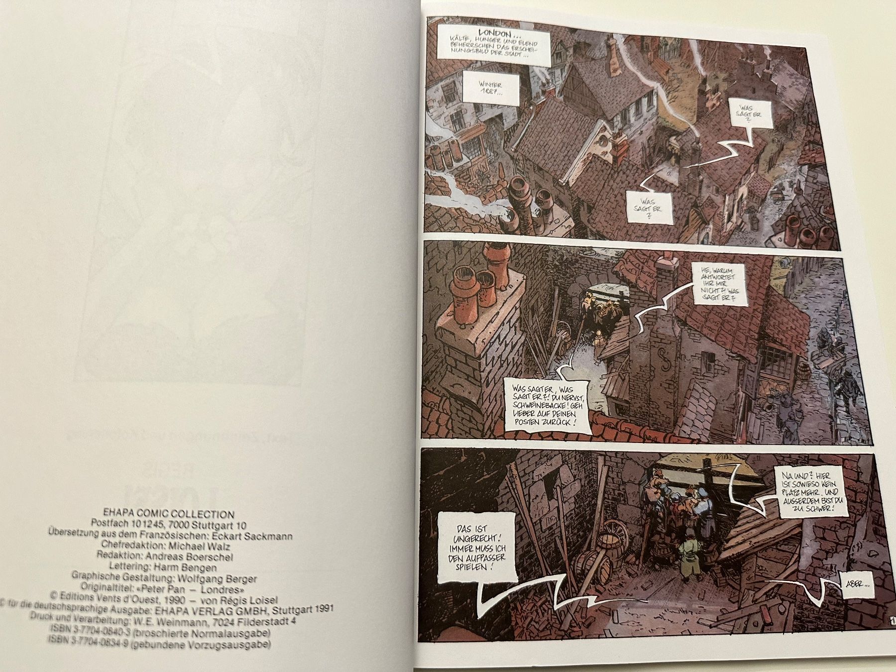 Fumetti: Peter Pan Band 1 - London - Loisel - Softcover – Usato da Münsingen venduto da Ganjam 3