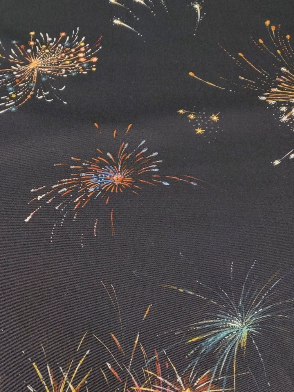 Tessuti: Designer Baumwolle Gabardine 1.20m x1.5m Firework – Nuovo (secondo la descrizione) da Lufingen venduto da Voyager7 8