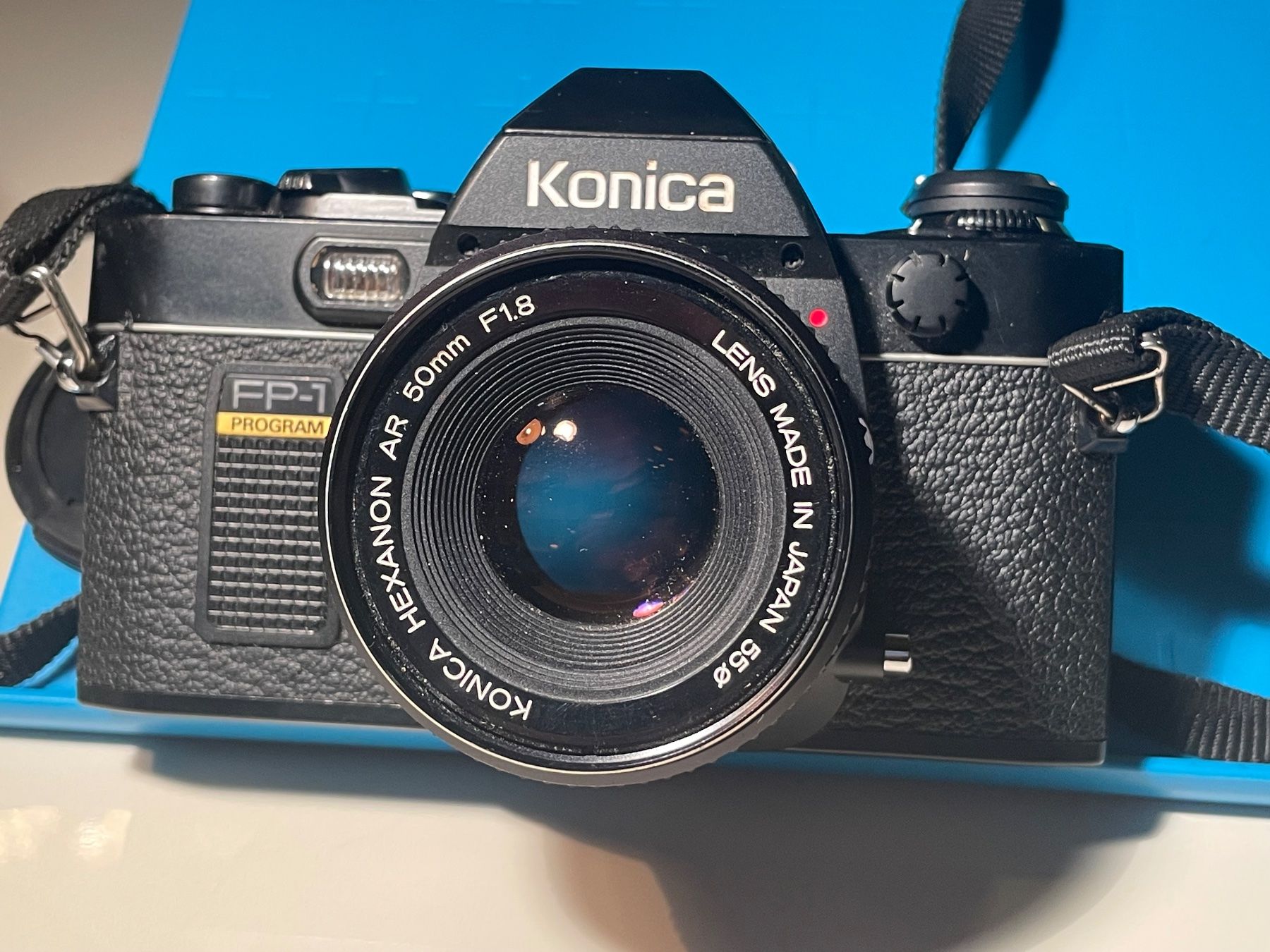 Konica Kamera: Konica FP-1 Program Kamera, Hexanon AR f1.8 50mm Objektiv – Gebraucht aus Embrach von xenovolcano