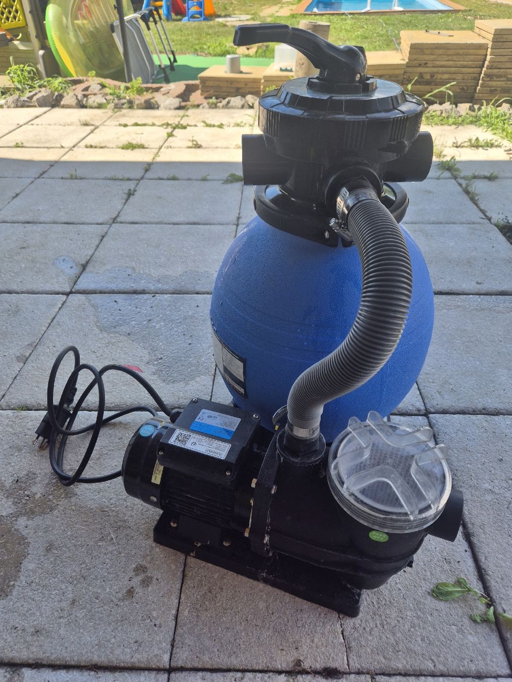Accessori per Piscine: Sandfilteranlage  Poolfilter komplett mit Garantie – Usato da Kaisten venduto da Hrista 5
