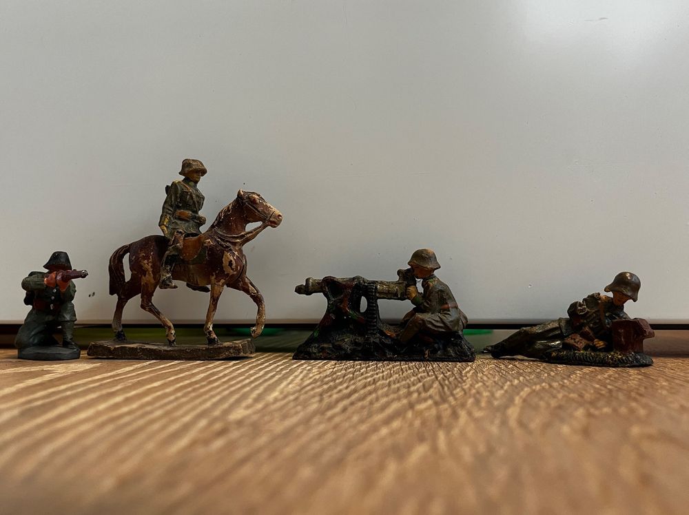 Antike Elastolin Figuren Konvolut-Rarität! 1