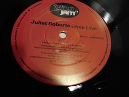 LP - Schallplatte - Juliet Roberts a Free Love  - Mix - 1990